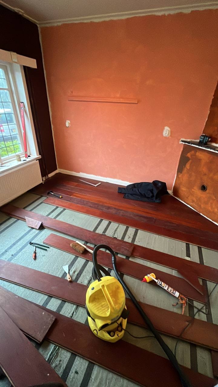 Vloer project door Farwood Timmerwerken in Groningen